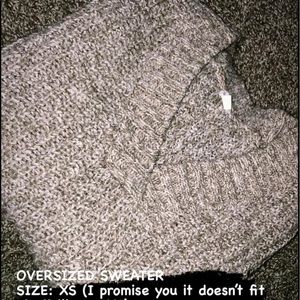 Oversized Knit Sweater